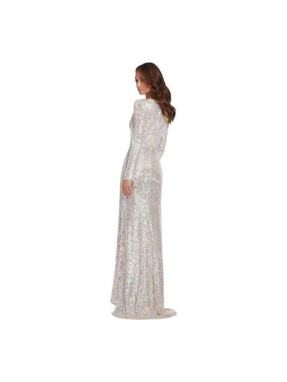 Mac Duggal Gown Size 6 White - Picture 2 of 12